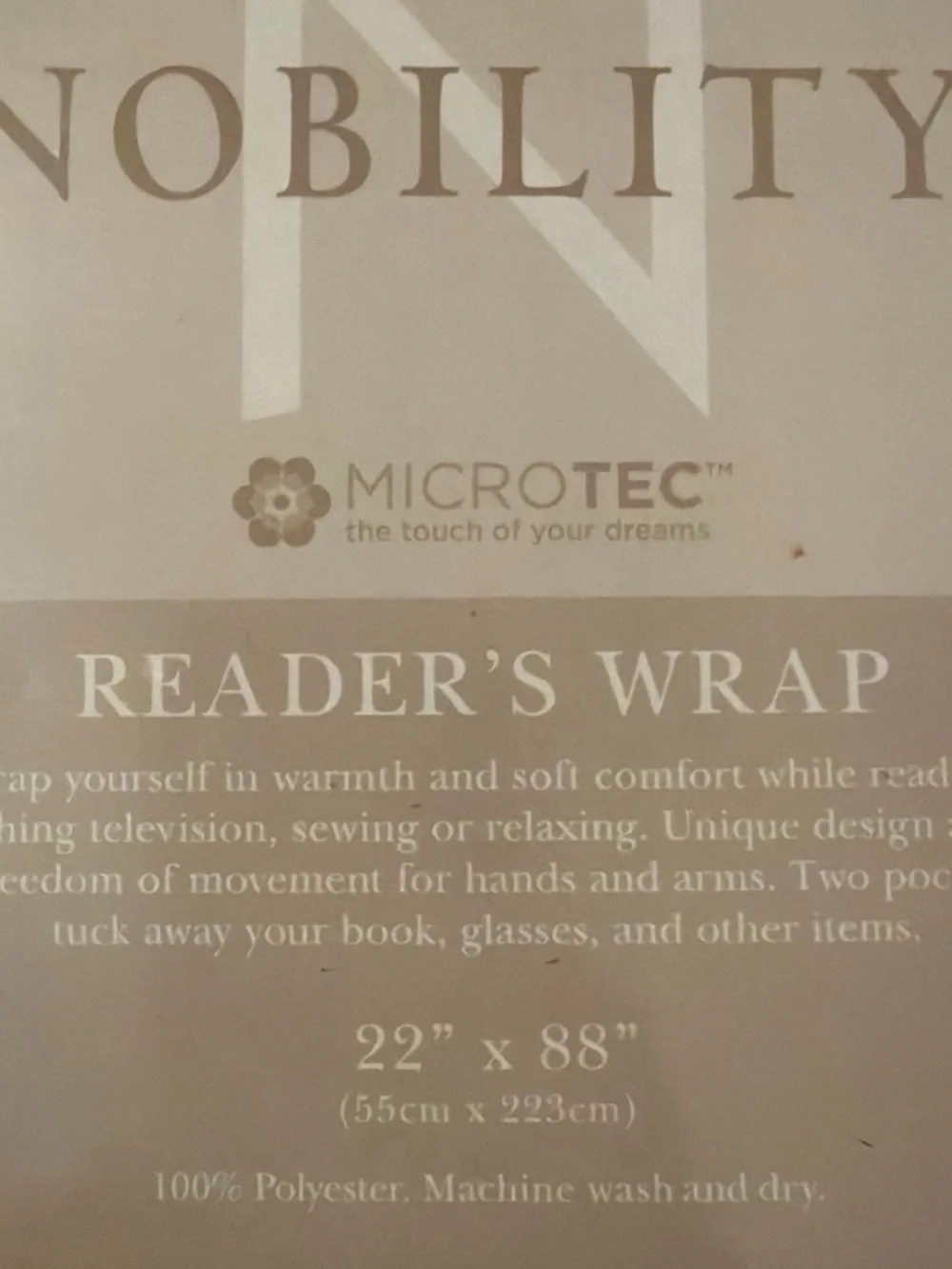 SHERPA NOBILITY READERS WRAP - Red Croc Print along edges